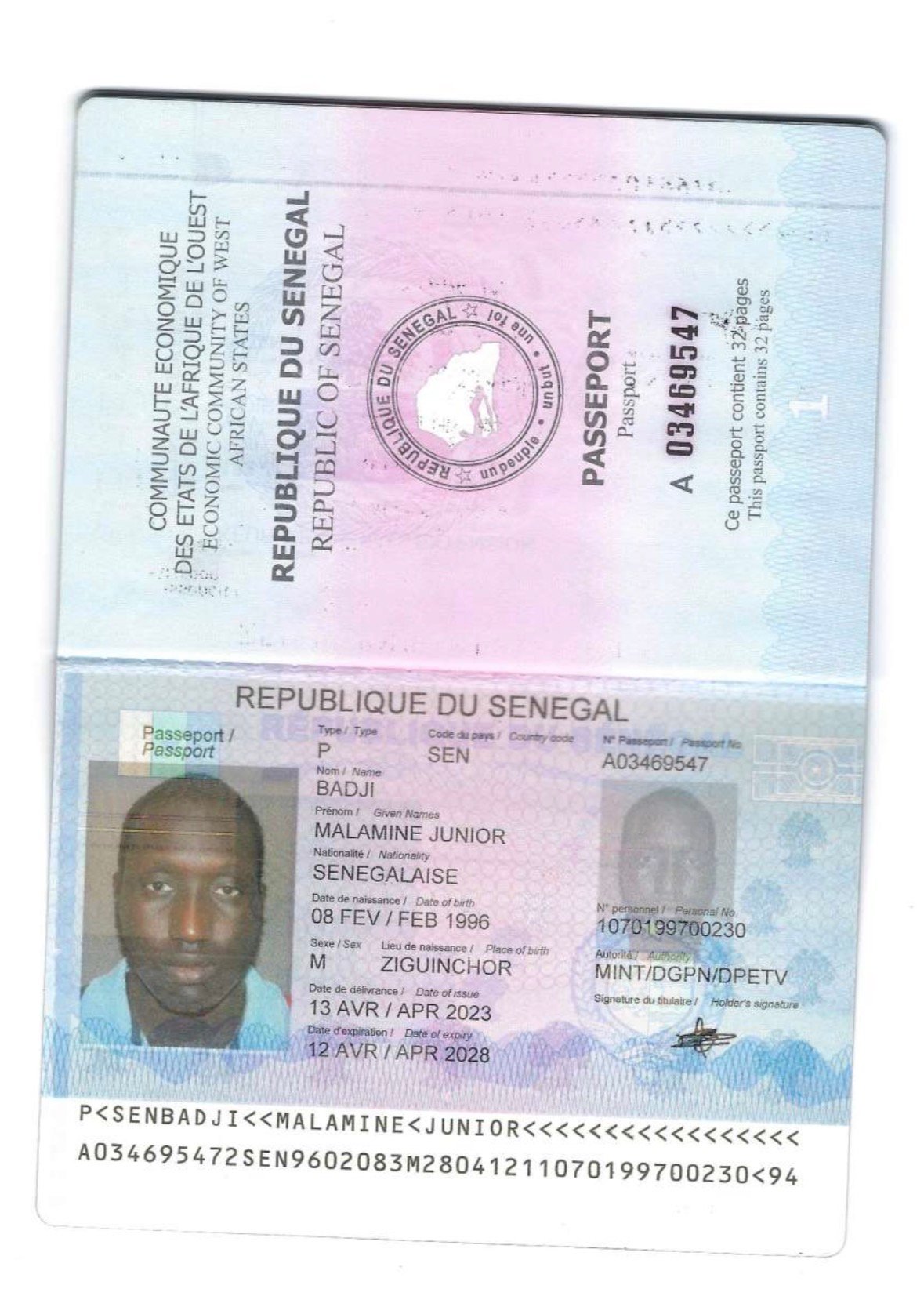 Senegalese Passport